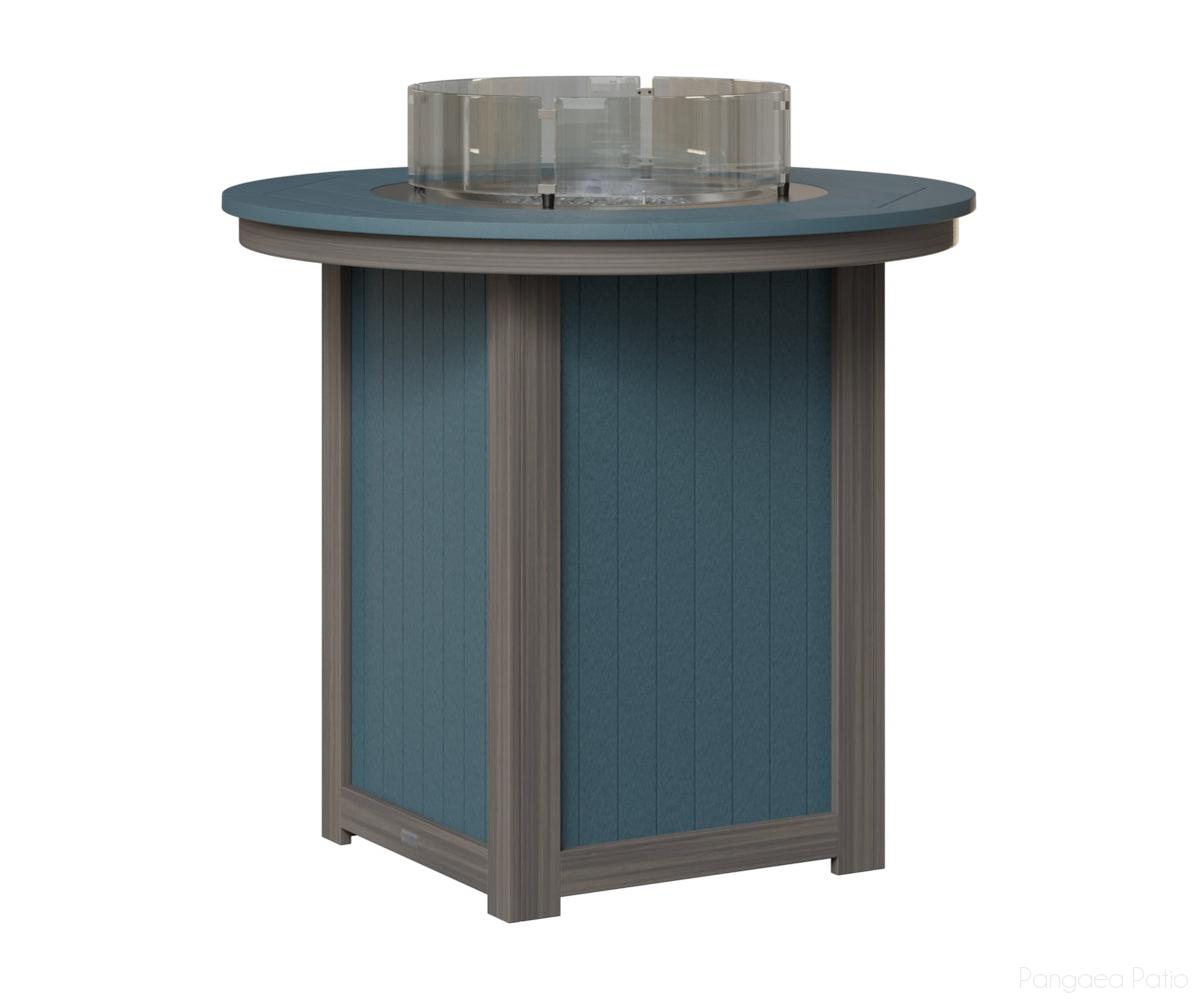 Donoma 44" Round Fire Table - Bar Height