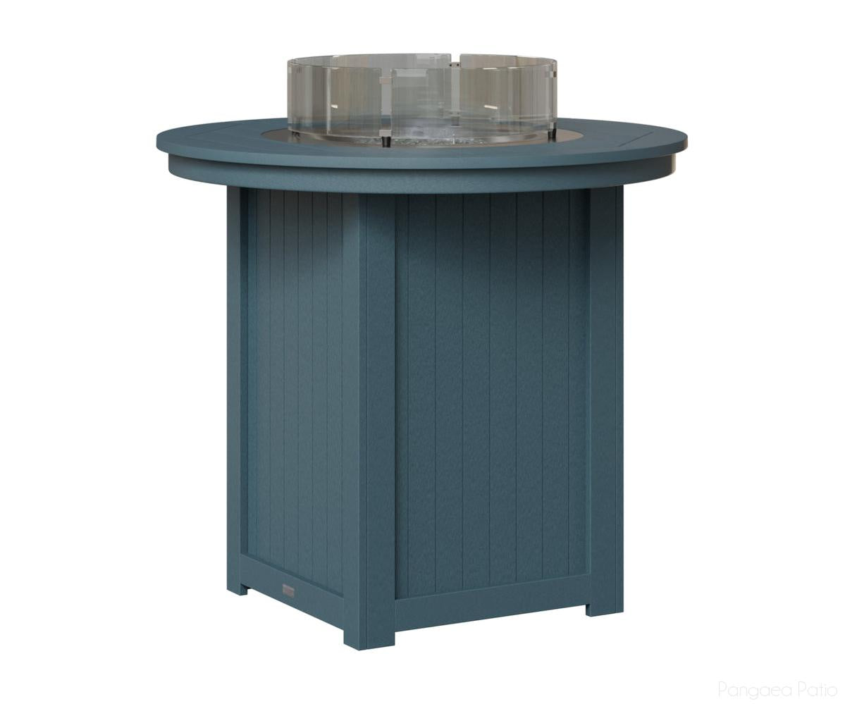 Donoma 44" Round Fire Table - Bar Height