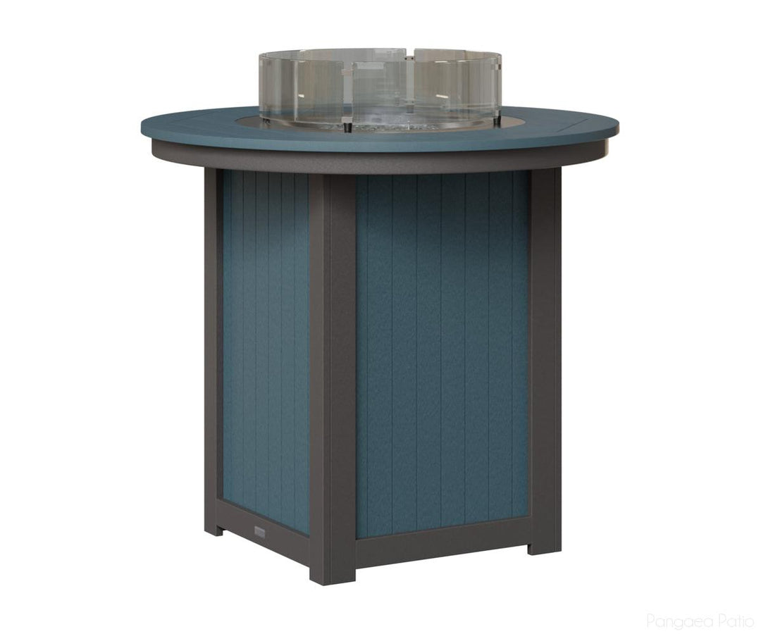 Donoma 44" Round Fire Table - Bar Height