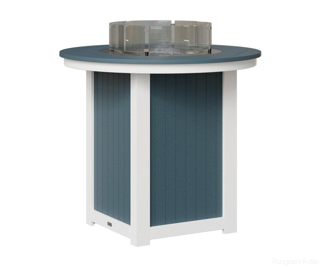 Donoma 44" Round Fire Table - Bar Height