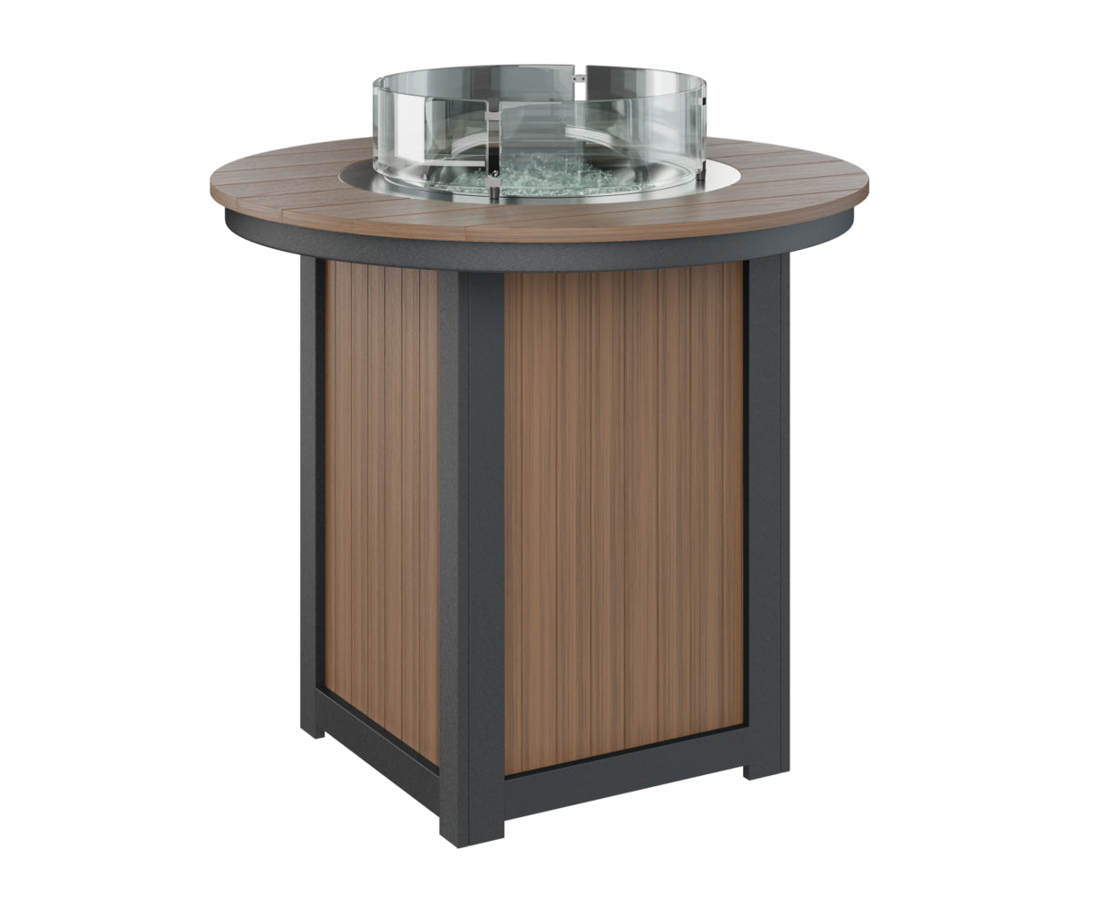 Donoma 44" Round Fire Table - Bar Height