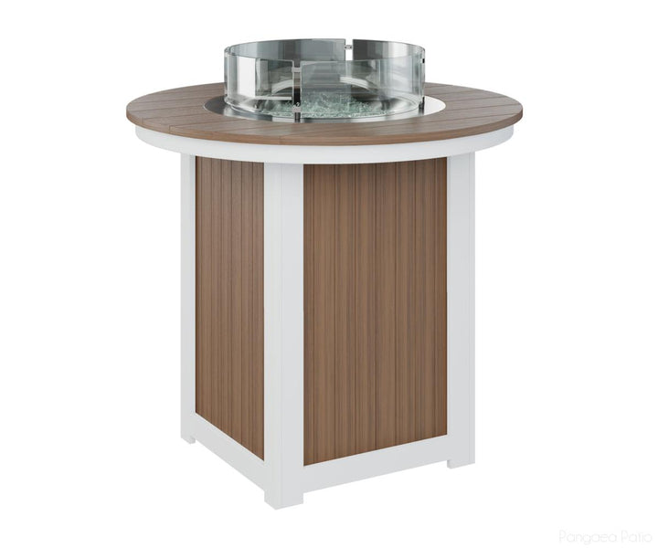 Donoma 44" Round Fire Table - Bar Height