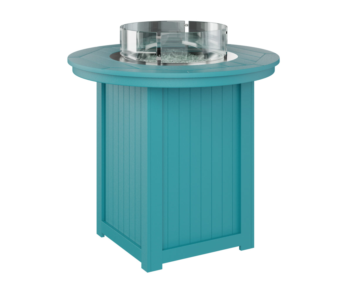 Donoma 44" Round Fire Table - Bar Height