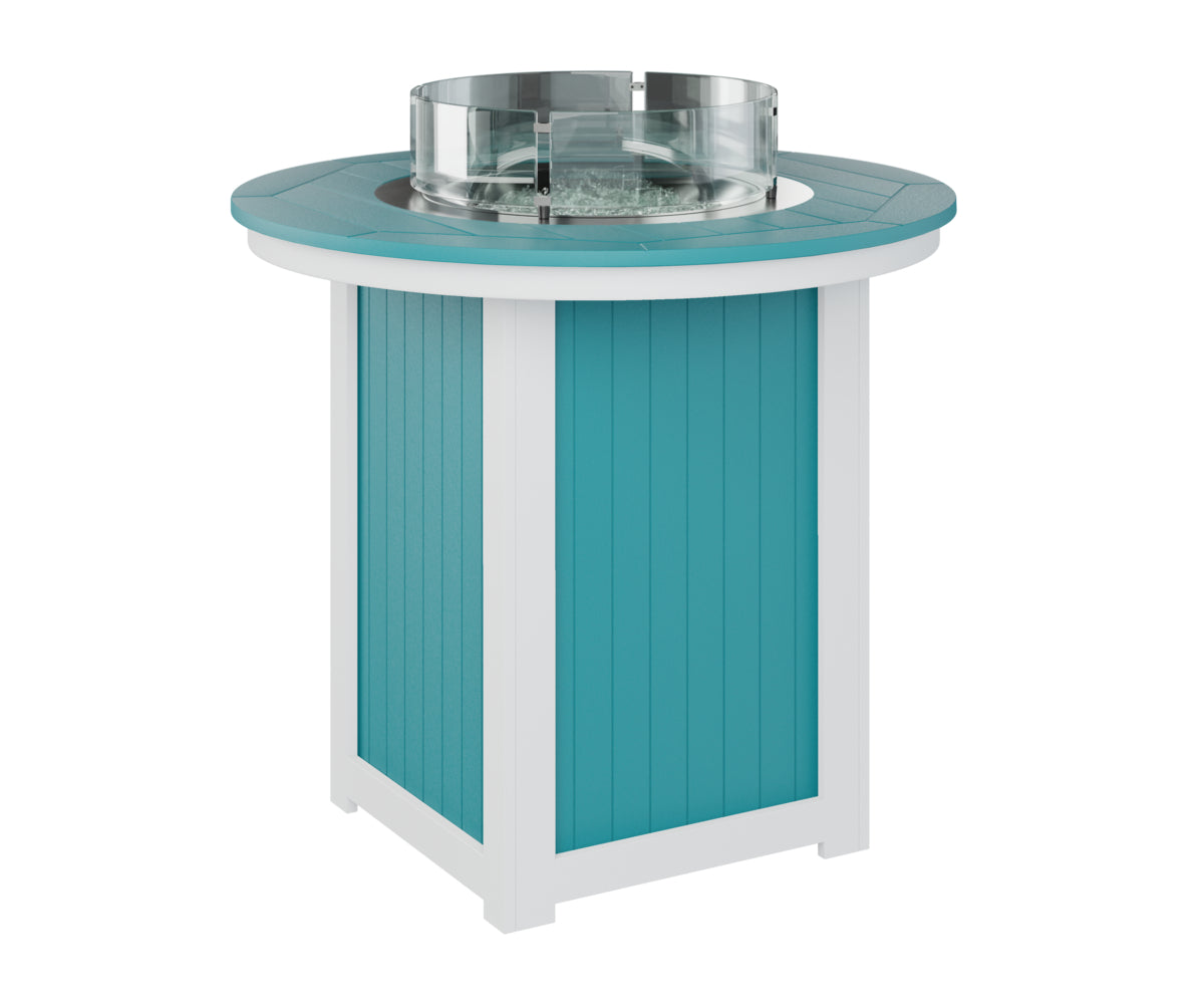 Donoma 44" Round Fire Table - Bar Height