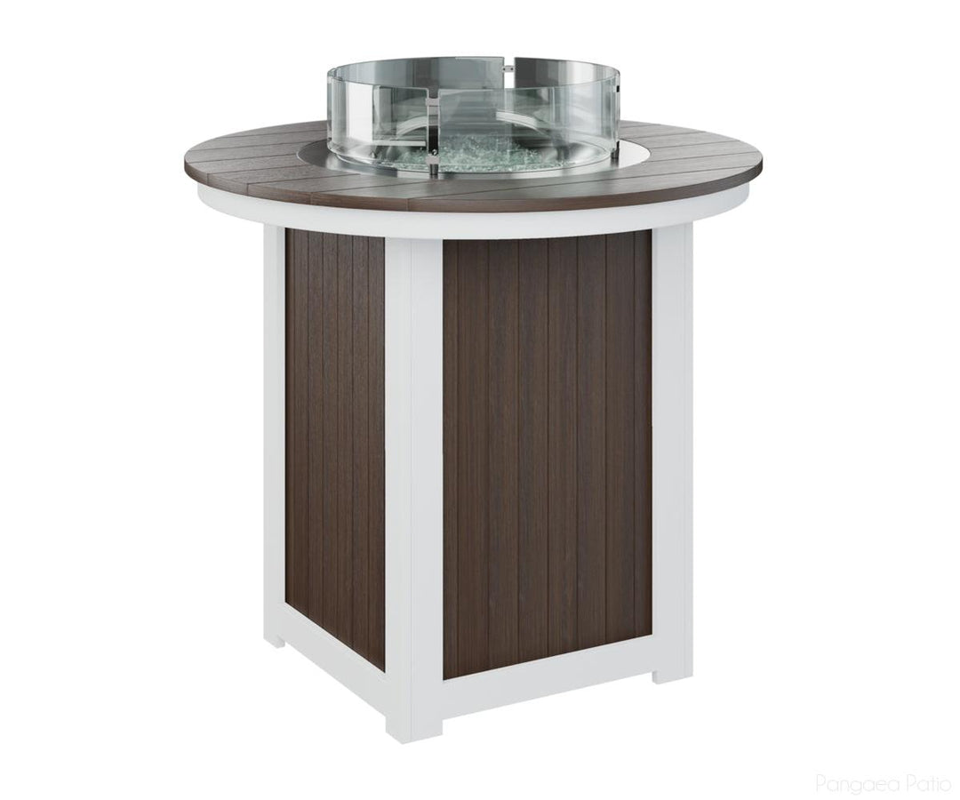Donoma 44" Round Fire Table - Bar Height