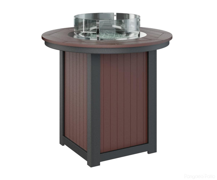 Donoma 44" Round Fire Table - Bar Height