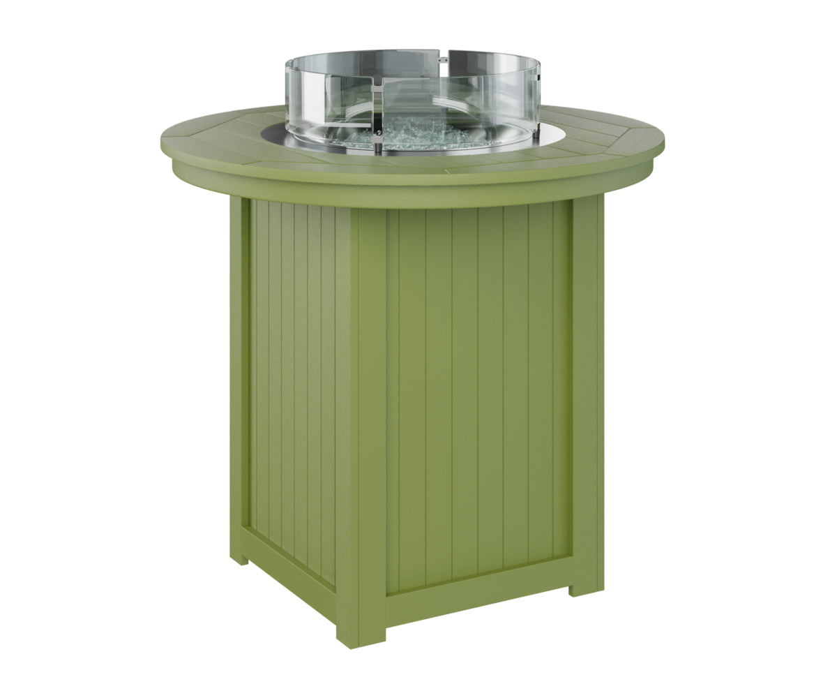 Donoma 44" Round Fire Table - Bar Height