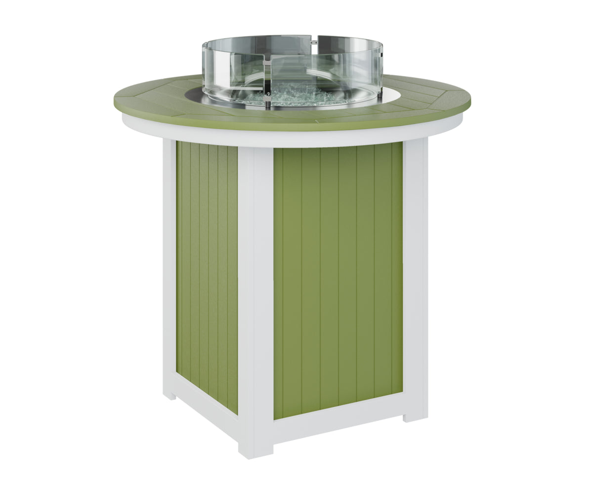 Donoma 44" Round Fire Table - Bar Height
