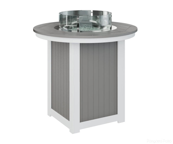 Donoma 44" Round Fire Table - Bar Height