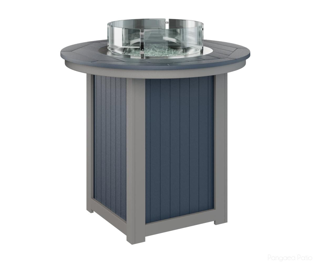 Donoma 44" Round Fire Table - Bar Height