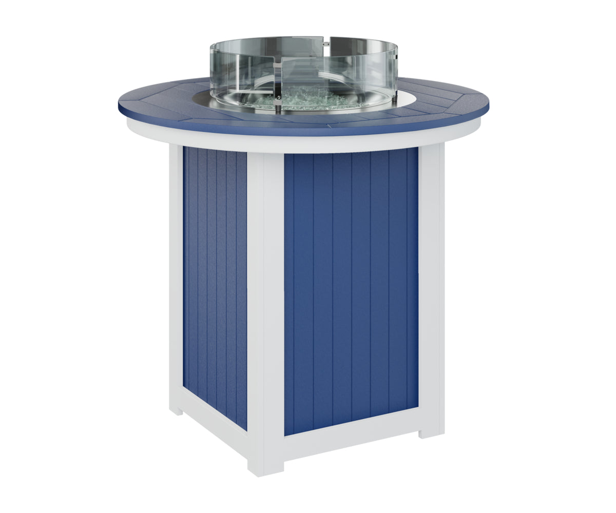 Donoma 44" Round Fire Table - Bar Height