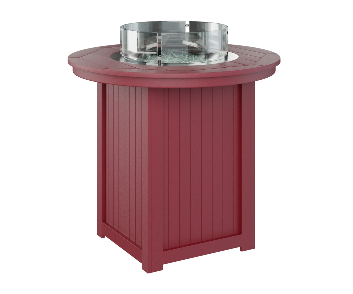 Donoma 44" Round Fire Table - Bar Height