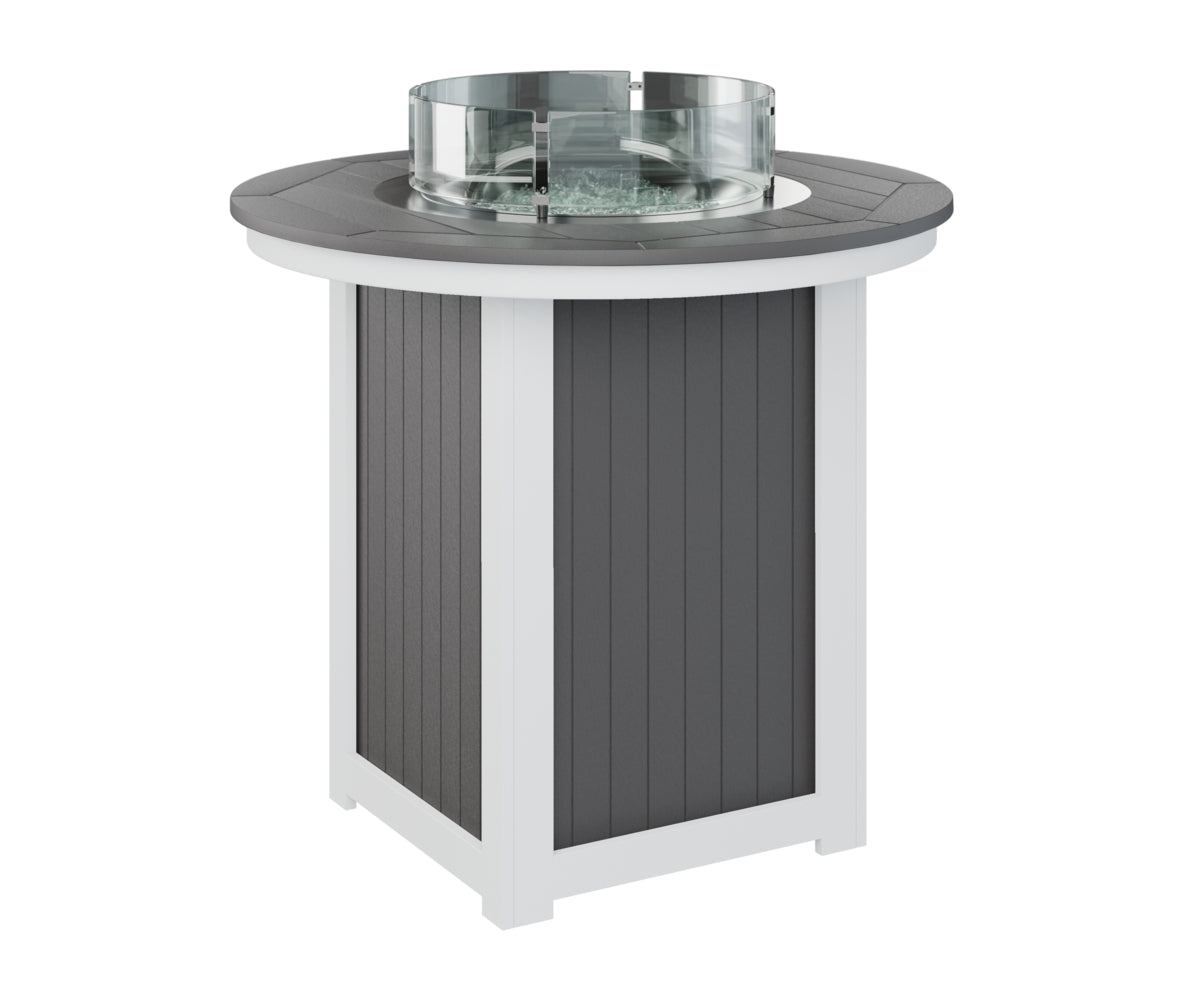 Donoma 44" Round Fire Table - Bar Height