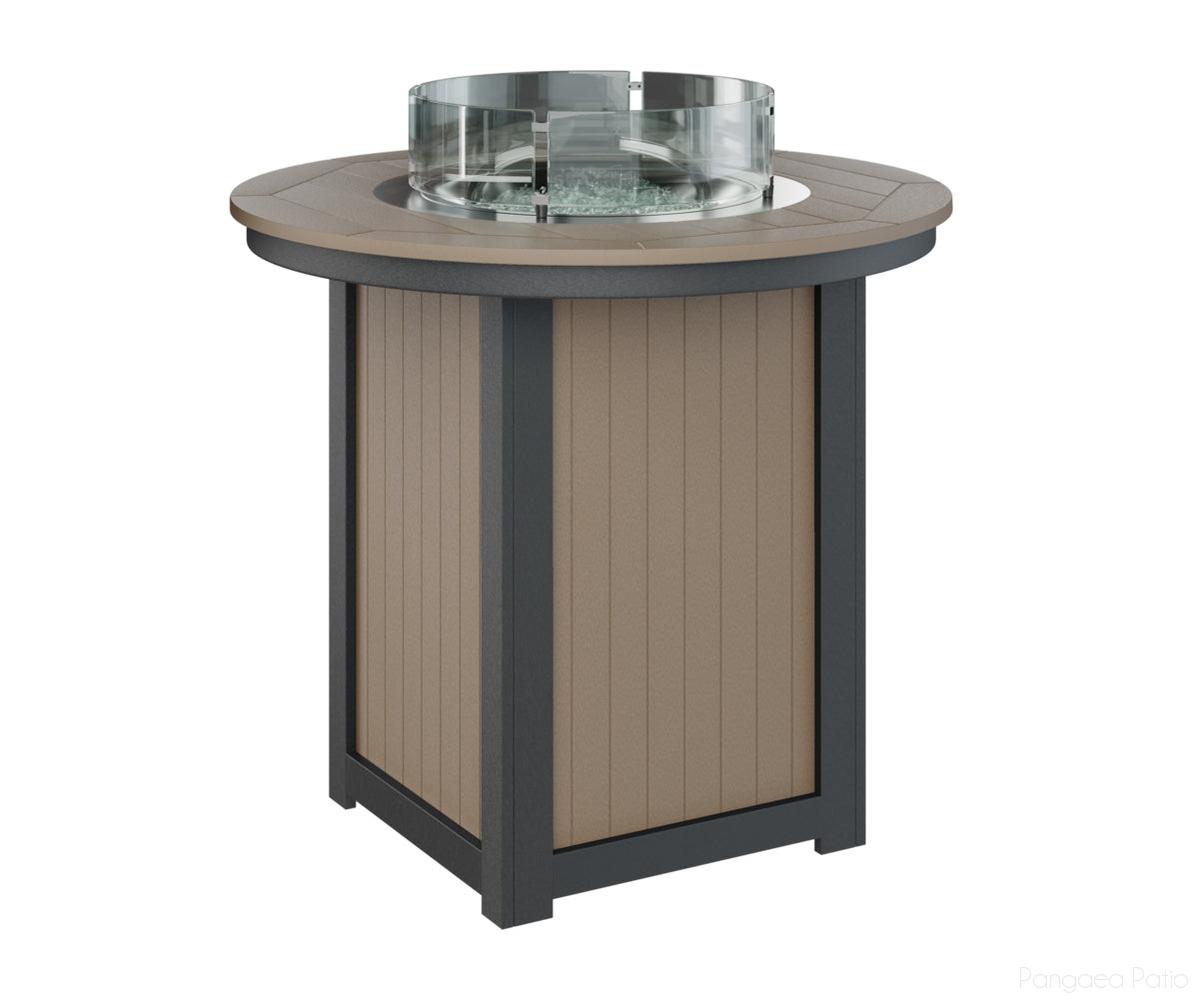 Donoma 44" Round Fire Table - Bar Height