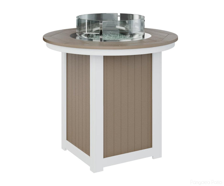 Donoma 44" Round Fire Table - Bar Height