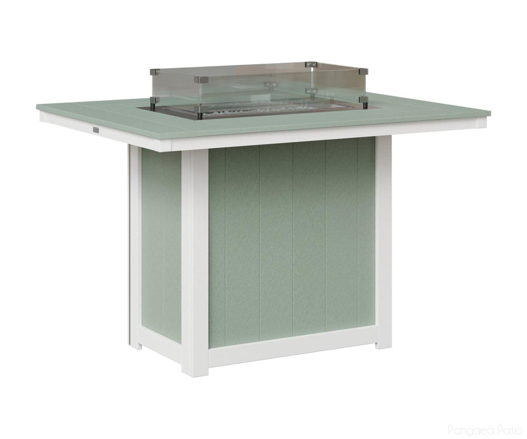Donoma 42" x 54" Rectangular Fire Table - Counter Height