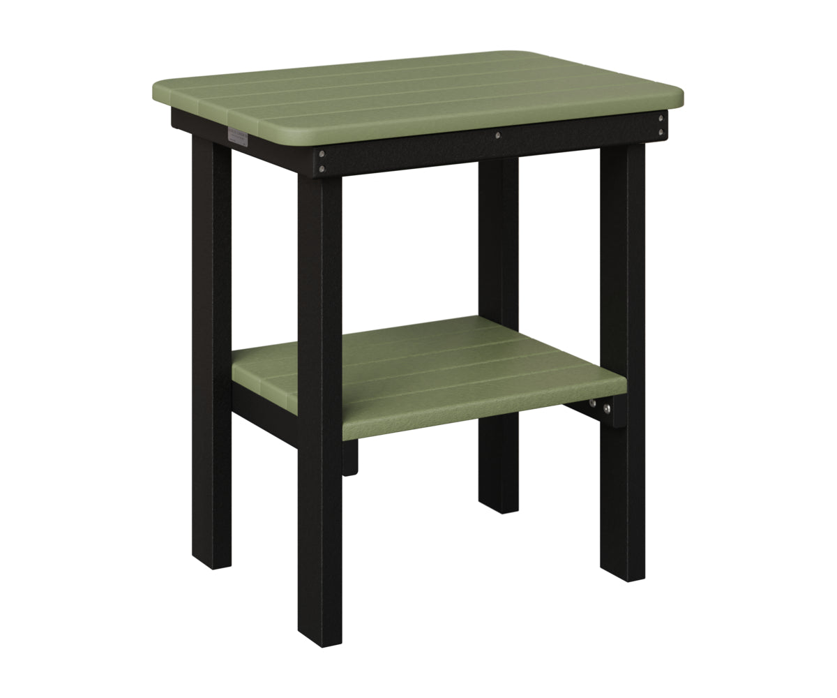 Rectangle End Table Dining Height