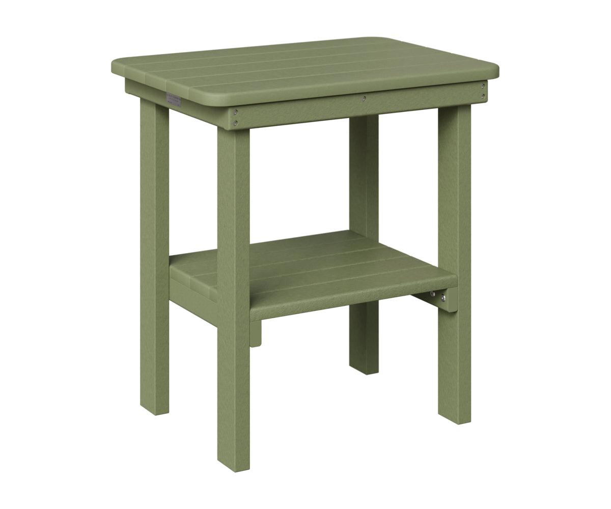 Rectangle End Table Dining Height