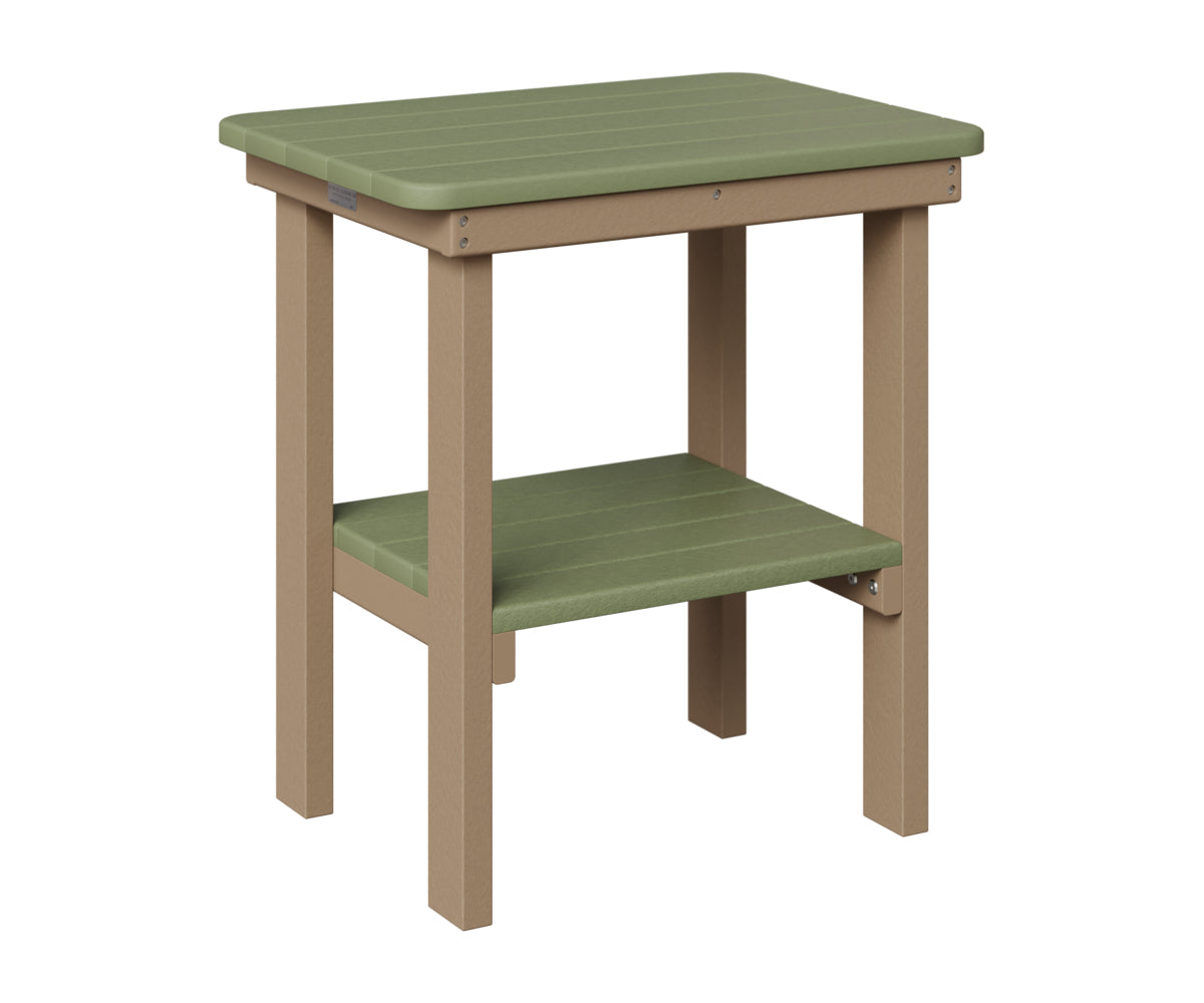 Rectangle End Table Dining Height
