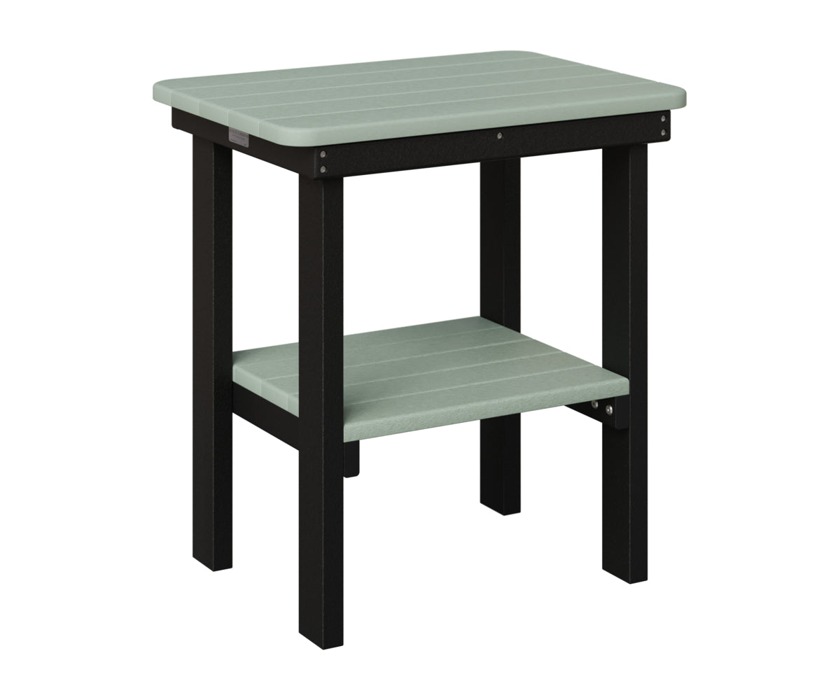 Rectangle End Table Dining Height