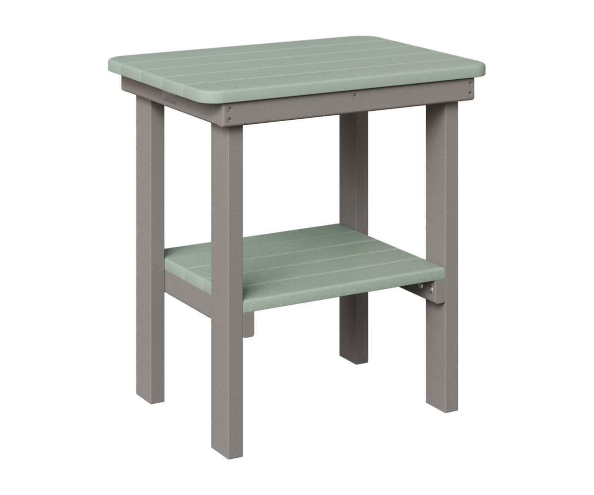Rectangle End Table Dining Height