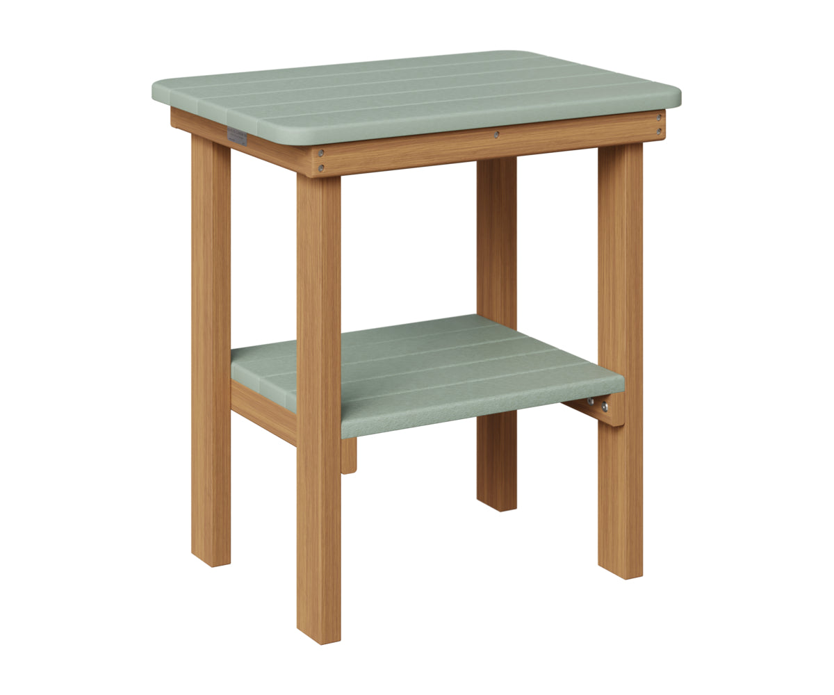 Rectangle End Table Dining Height