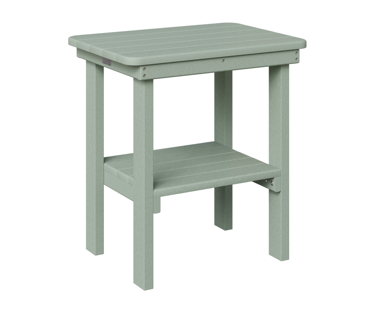 Rectangle End Table Dining Height