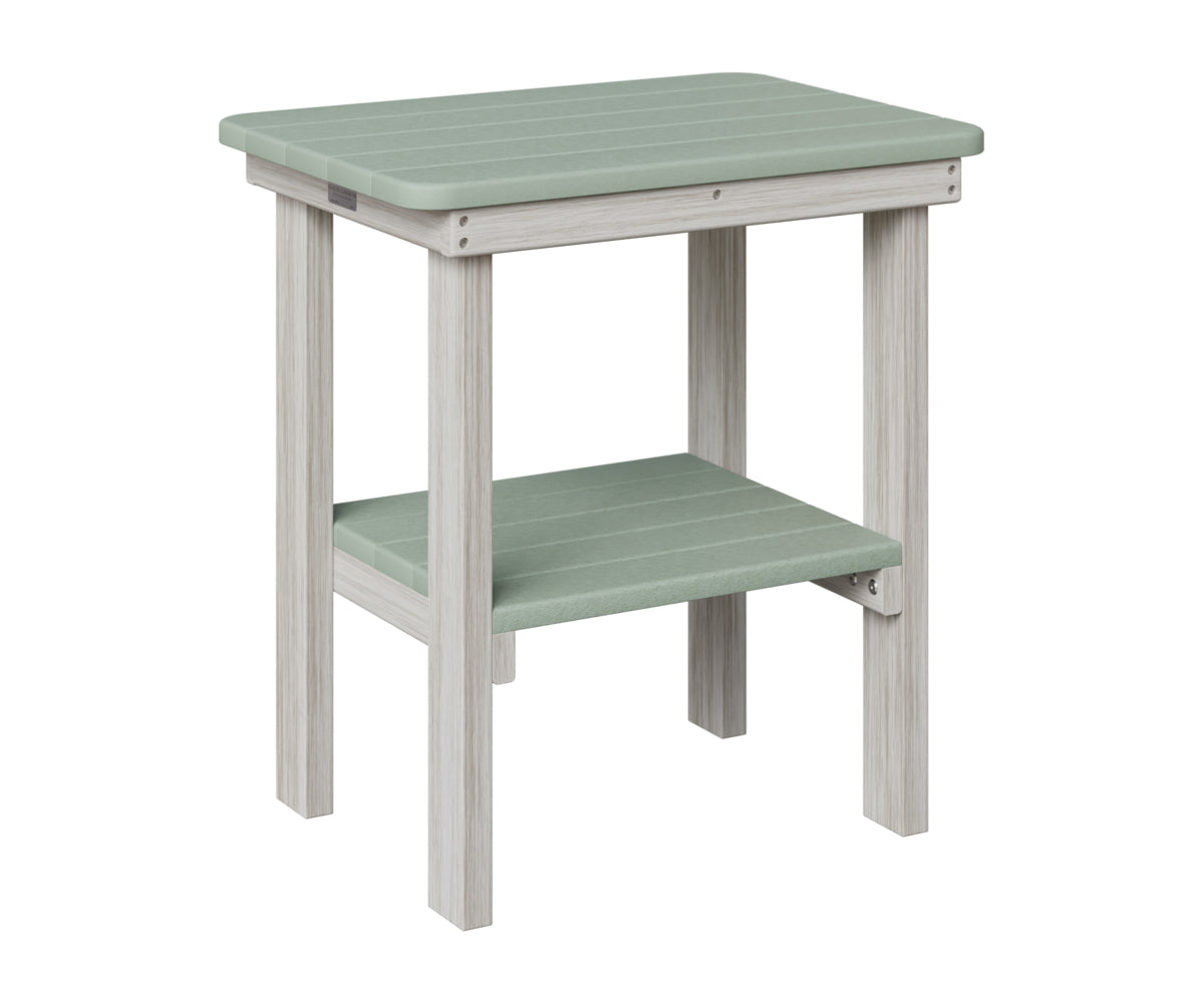 Rectangle End Table Dining Height