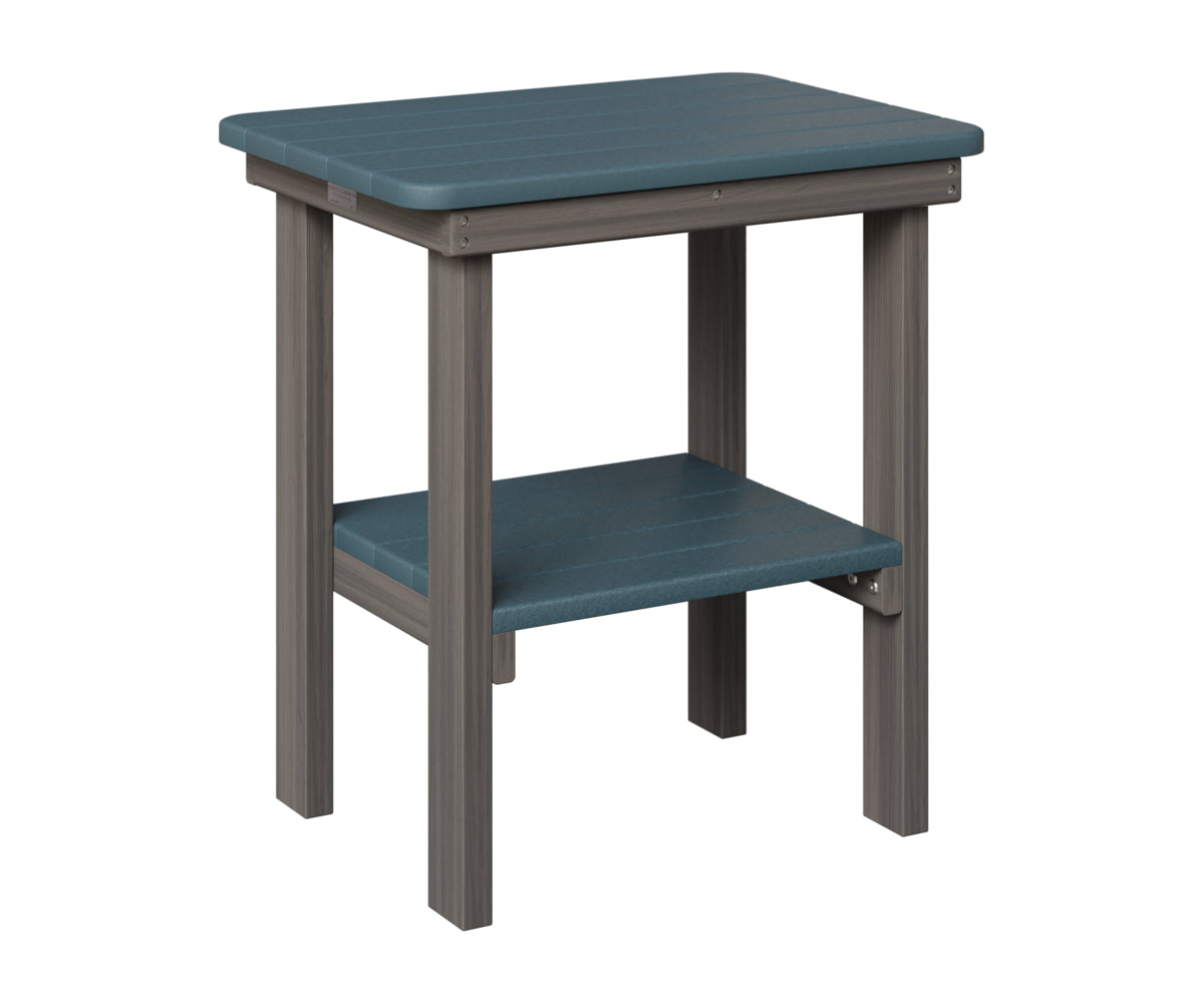 Rectangle End Table Dining Height