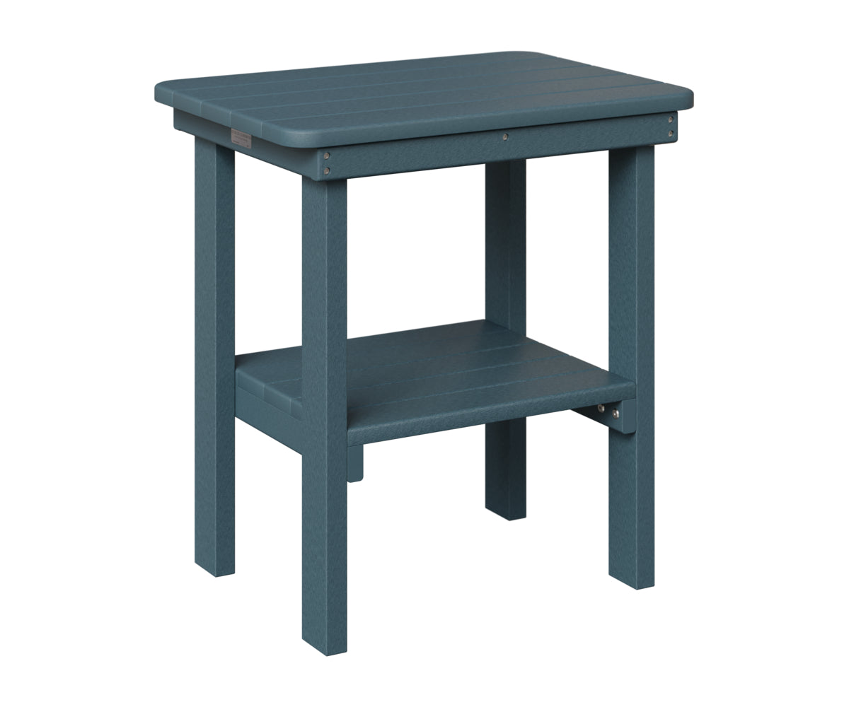 Rectangle End Table Dining Height