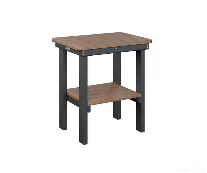 Rectangle End Table Dining Height