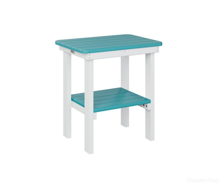 Rectangle End Table Dining Height