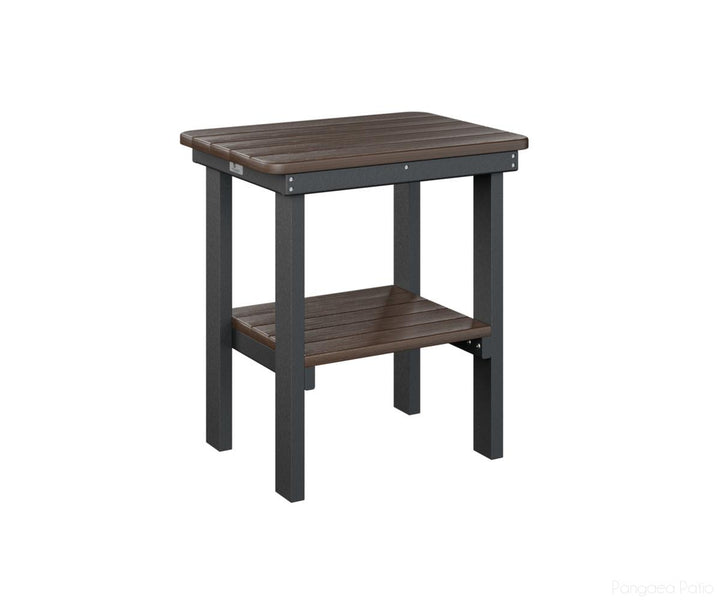 Rectangle End Table Dining Height