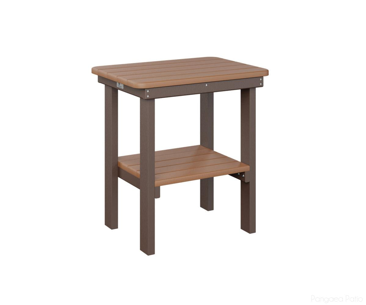 Rectangle End Table Dining Height