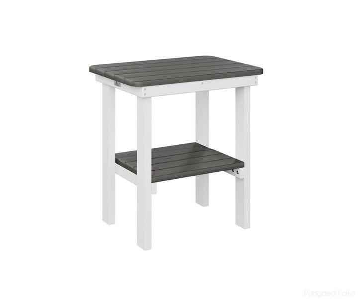 Rectangle End Table Dining Height