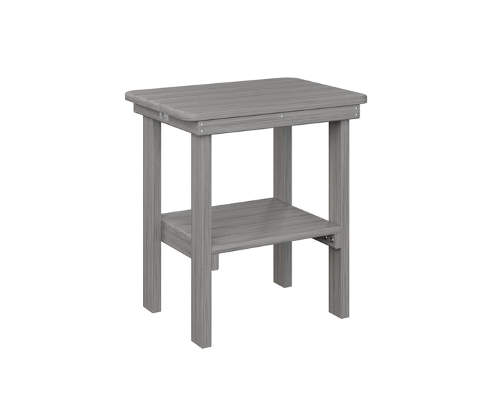 Rectangle End Table Dining Height