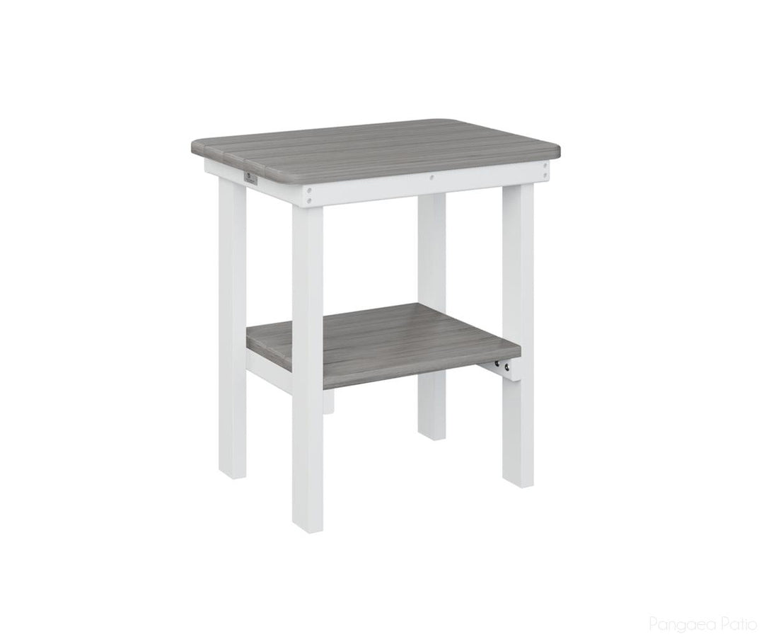 Rectangle End Table Dining Height