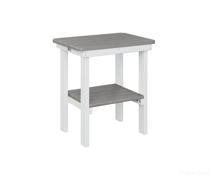 Rectangle End Table Dining Height