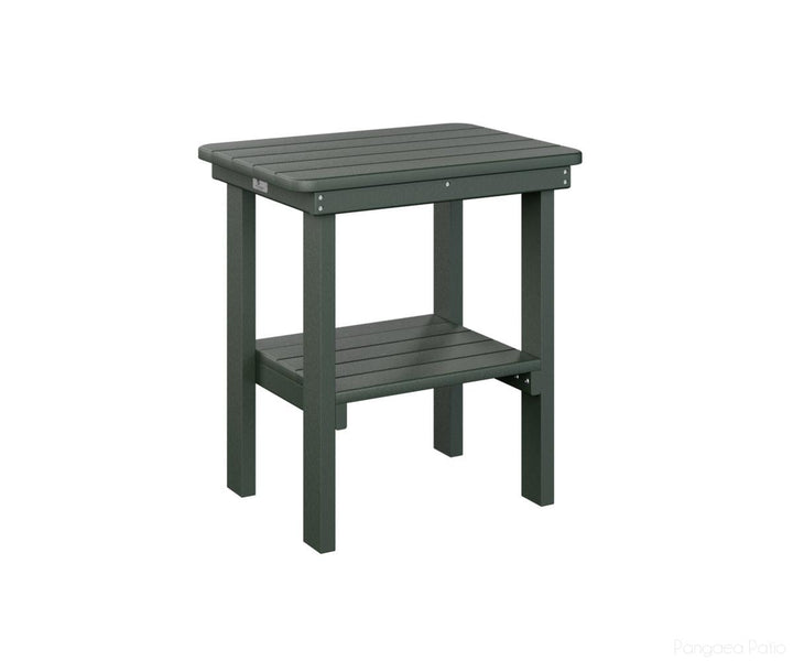 Rectangle End Table Dining Height