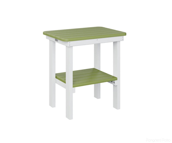Rectangle End Table Dining Height