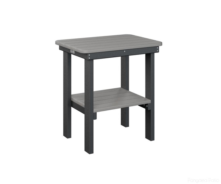 Rectangle End Table Dining Height