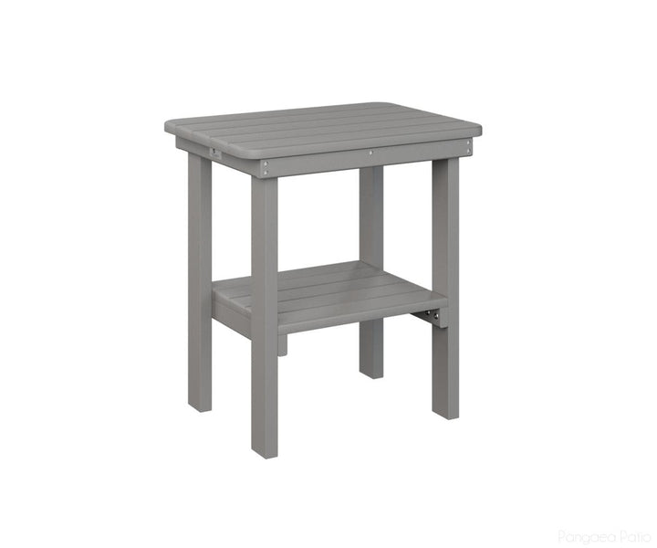Rectangle End Table Dining Height