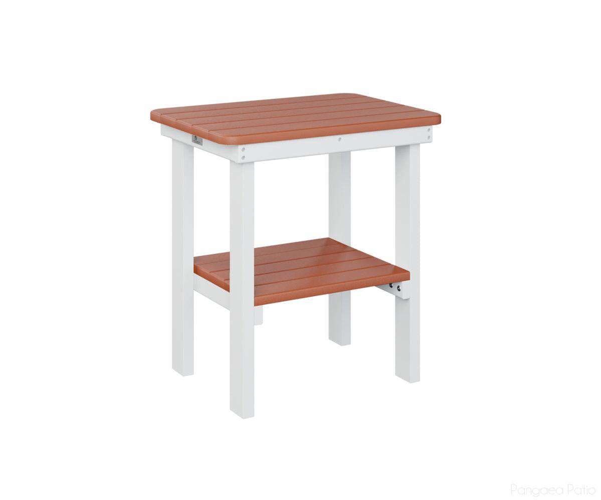 Rectangle End Table Dining Height