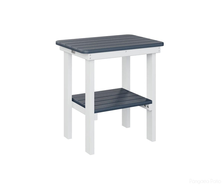 Rectangle End Table Dining Height