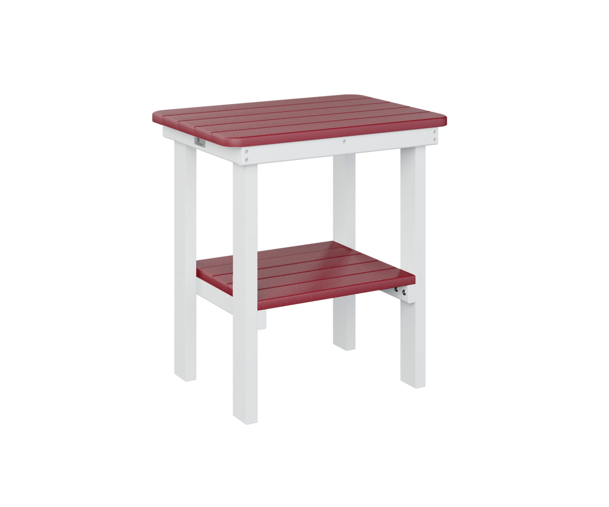 Rectangle End Table Dining Height