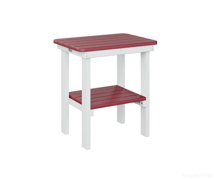 Rectangle End Table Dining Height
