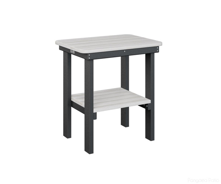 Rectangle End Table Dining Height