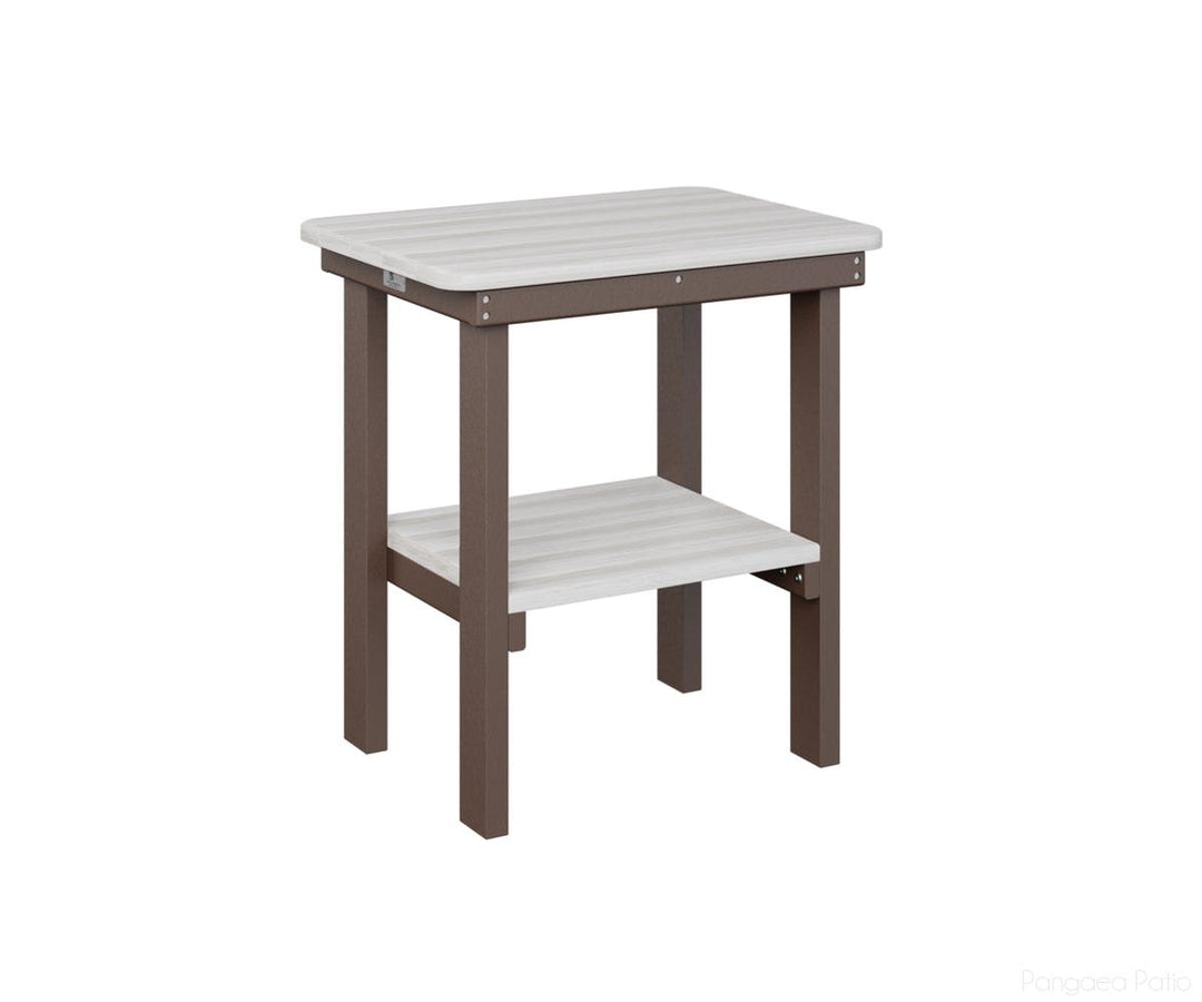 Rectangle End Table Dining Height