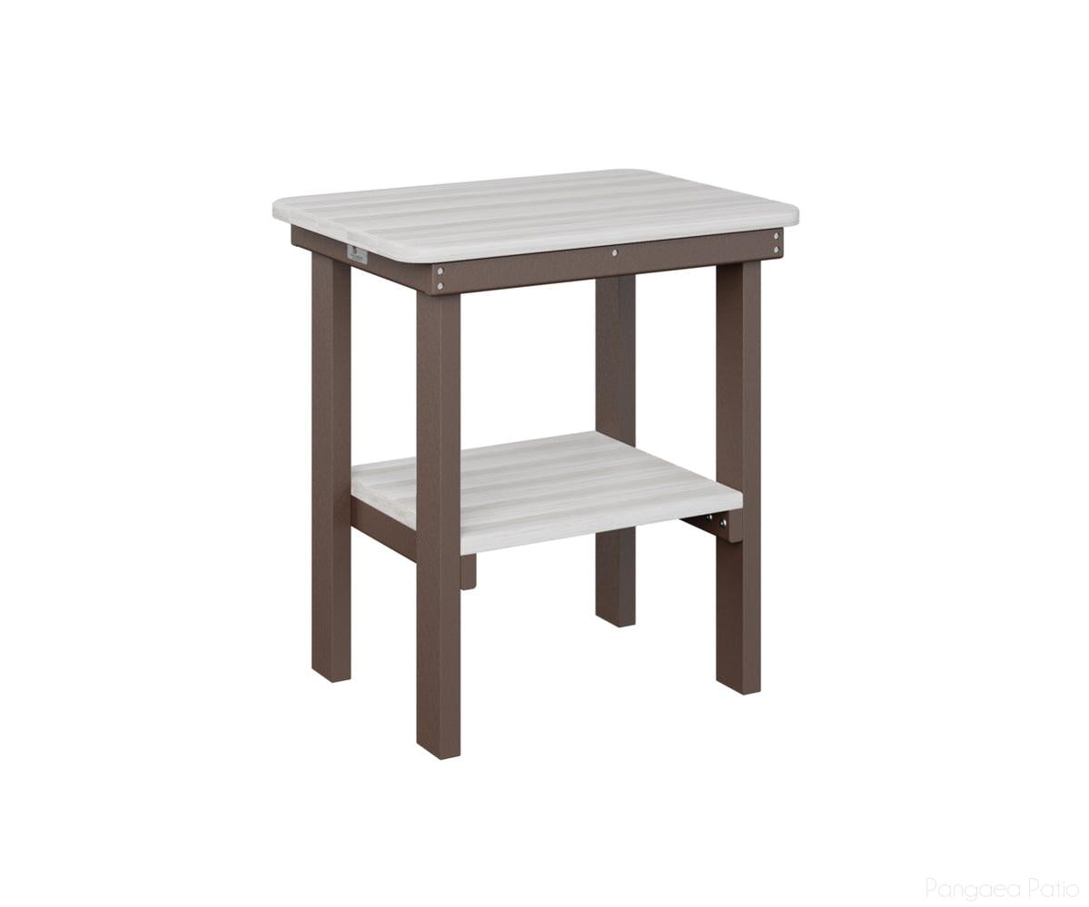 Rectangle End Table Dining Height