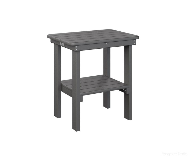 Rectangle End Table Dining Height